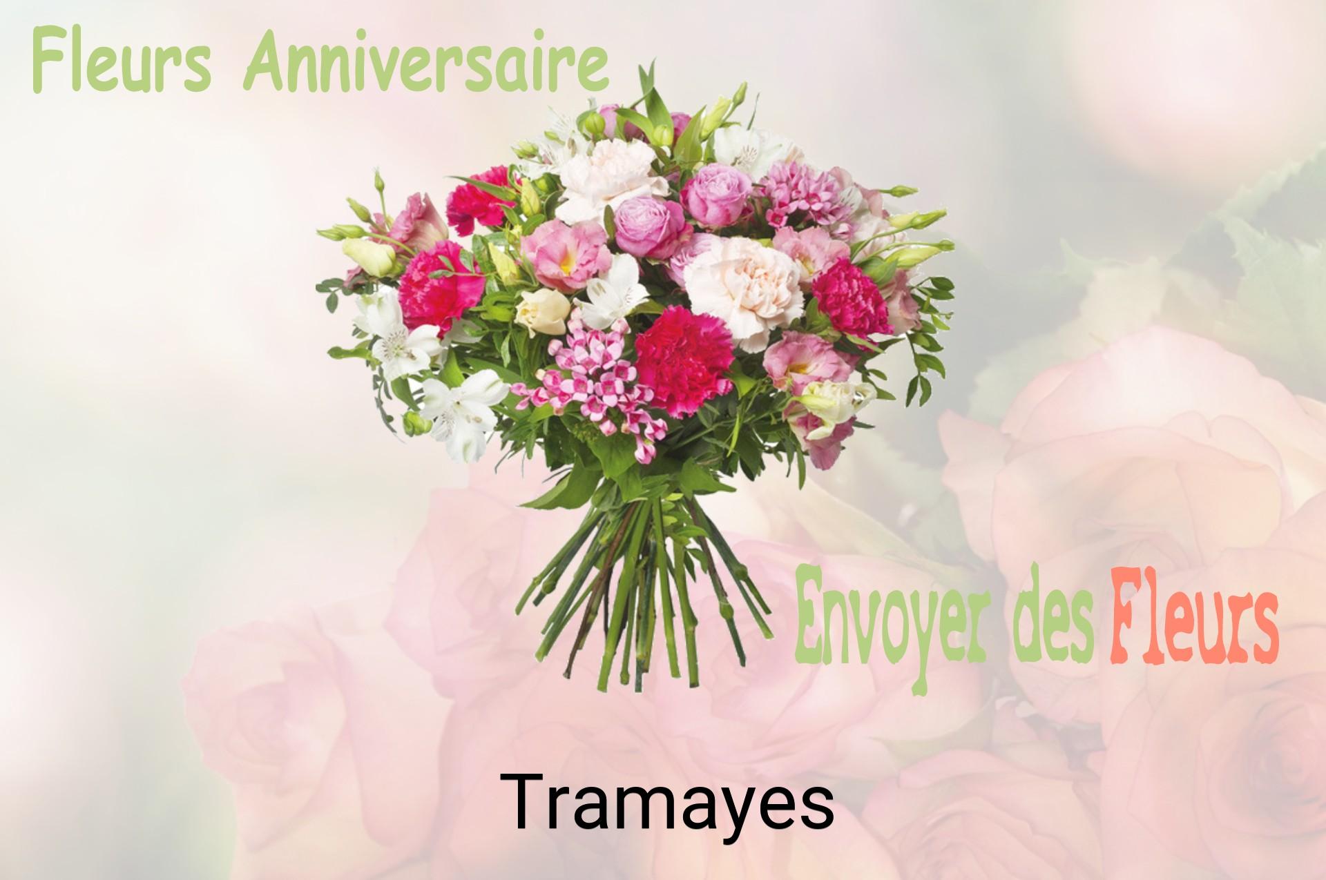 Bouquet de fleurs d’anniversaire livré à Tramayes